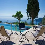 Villa Natura,infinity Pool Overlooking The Aegean