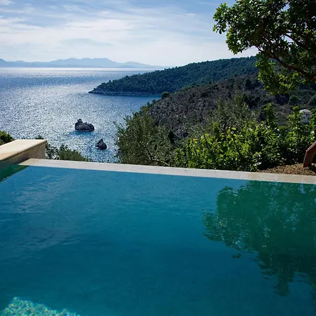 Natura,infinity Pool Overlooking The Aegean Вилла Стафилос