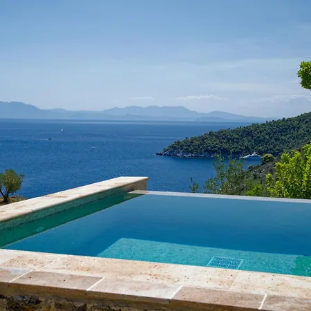 Natura,infinity Pool Overlooking The Aegean *
